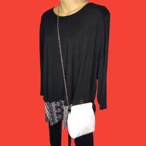 White Quilted Patent Leather Kiss-Lock Crossbody